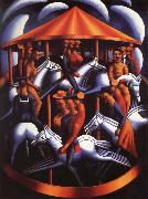 Mark Gertler Merry-go-Round Germany oil painting artist